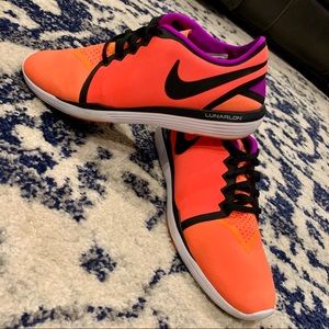 🧡💜 Orange & Purple Nike Lunarlon Sneakers